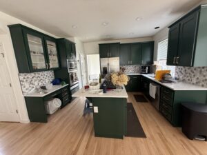 Home renovation project by Freestone Builders
